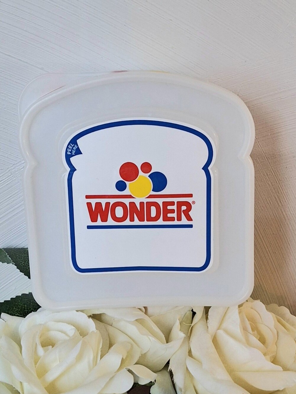 Wonder Bread 2006 Promotional Hardshell Plastic Sandwich Keeper